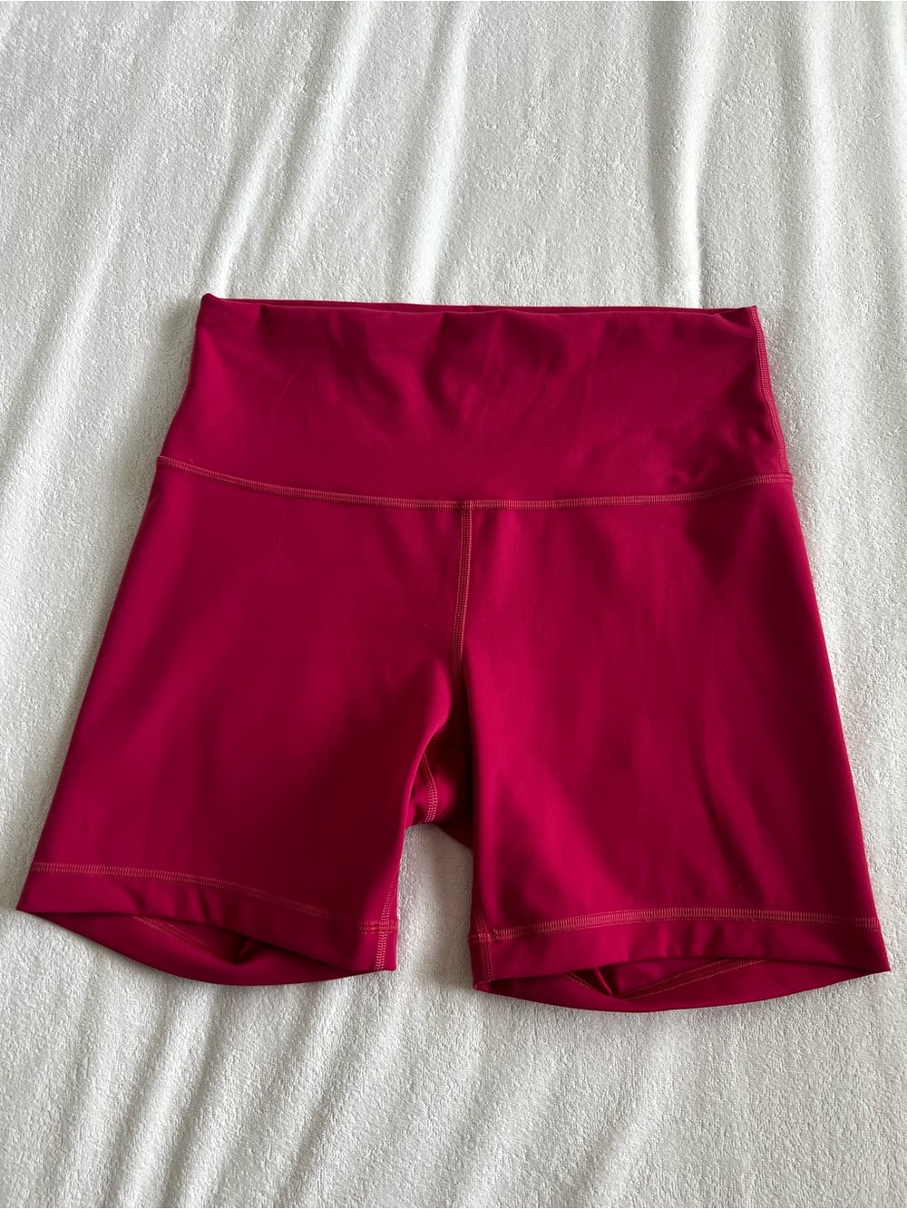 Lululemon Size 8 Bike Shorts Raspberry Pink
